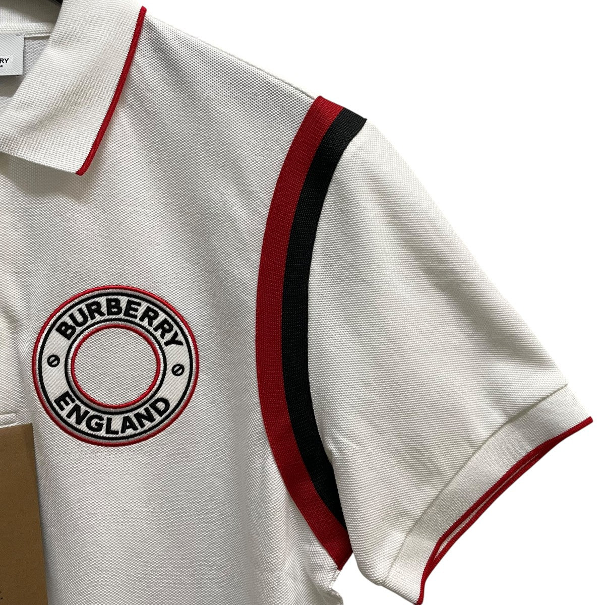 BURBERRY(バーバリー) ポロシャツ8037049 8037049 ホワイト