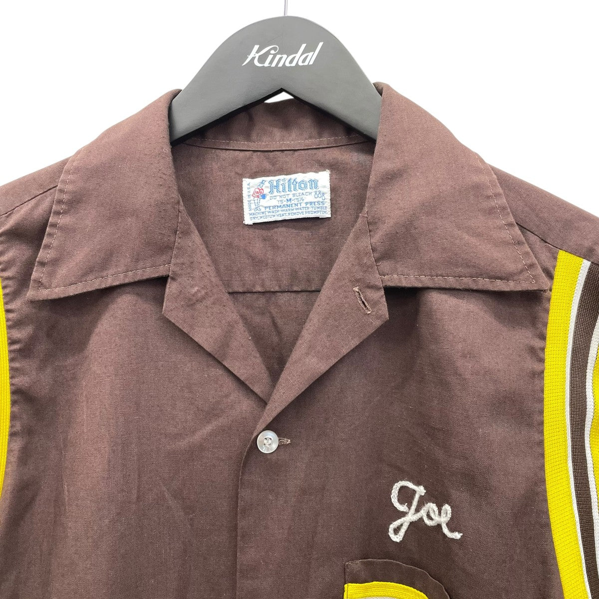 Hilton 70’sボーリングシャツ 古着・中古-3枚目のアイテム画像