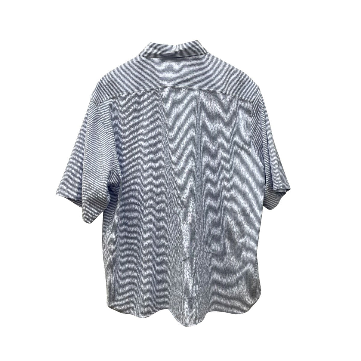 シアサッカーマルチポケット半袖シャツBLACK LABEL SS25