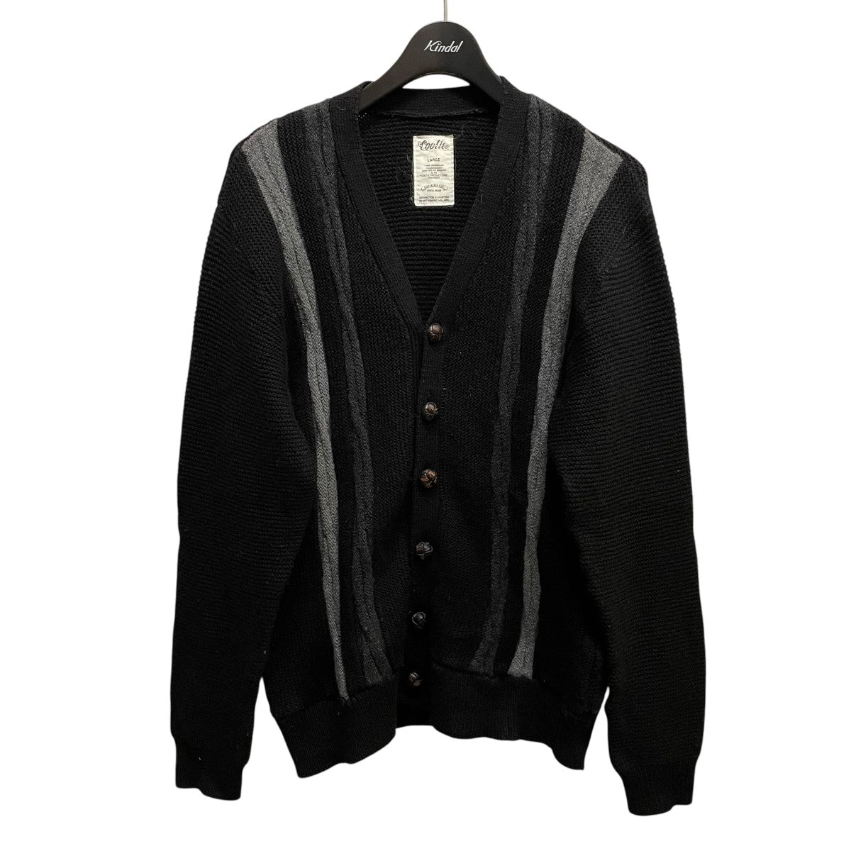 COOTIE(クーティー) ニットカーディガン ブラック サイズ L｜【公式