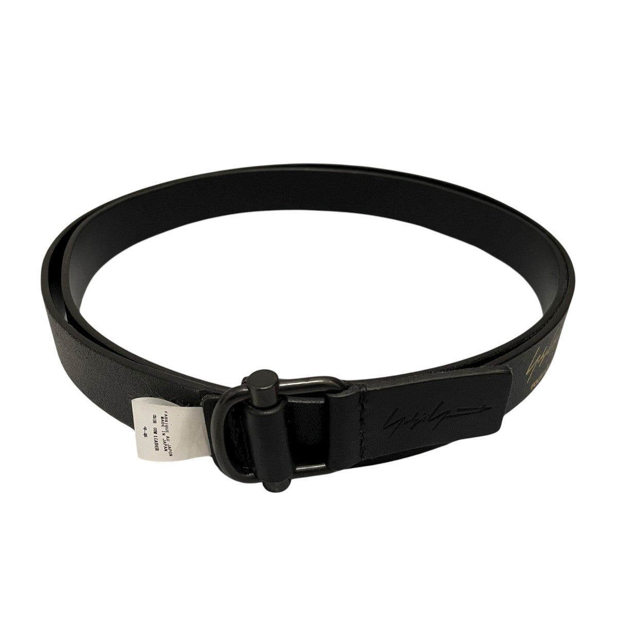 YOHJI YAMAMOTO(ヨウジヤマモト) ベルト ブラック｜【公式】カインド