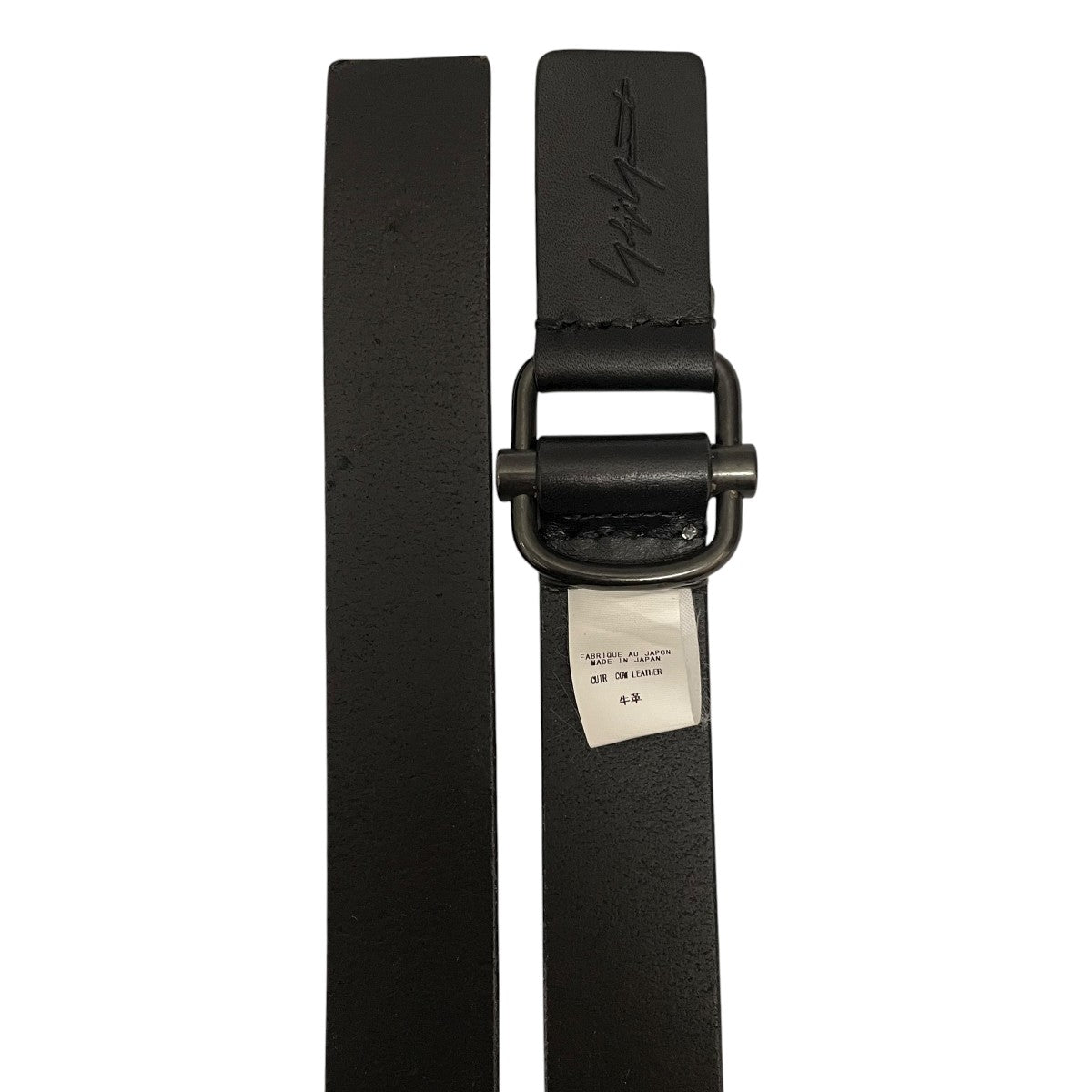 YOHJI YAMAMOTO(ヨウジヤマモト) ベルト ブラック｜【公式】カインド