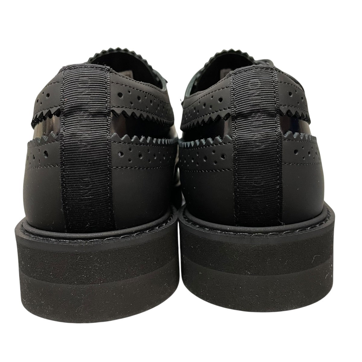 【極美品】希少　ブリオーニ チェック織ジャガードタイ　ブラック×シルバー 縮チューリップバッグ 千鳥格子&鉄紺 | IONOストア