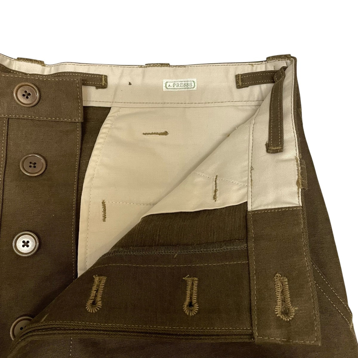 A．PRESSE(アプレッセ) パンツ ブラウン サイズ 2｜【公式】カインド