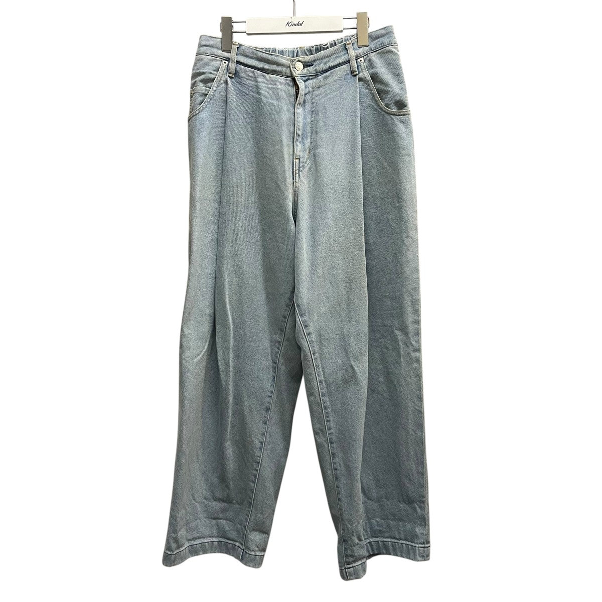 【カズ】NEON SIGN デニムパンツ 48 NEONSIGN - 【残りわずか】Wide Denim Slacks(INDIGO USED