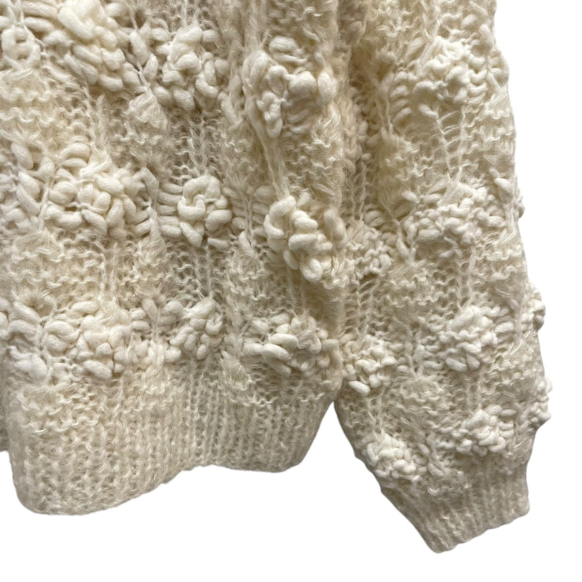 CLANE(クラネ) BUMPY OVER V NECK KNIT TOPS 17106-2282 17106