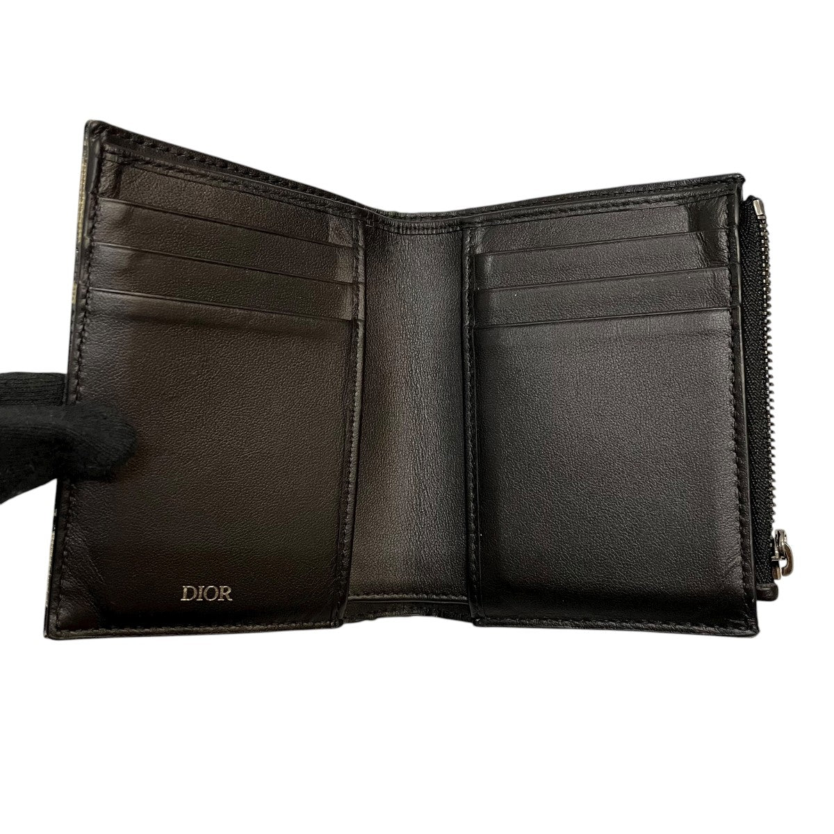 DIOR(ディオール) バーティカル コンパクト カードホルダー2つ折り財布