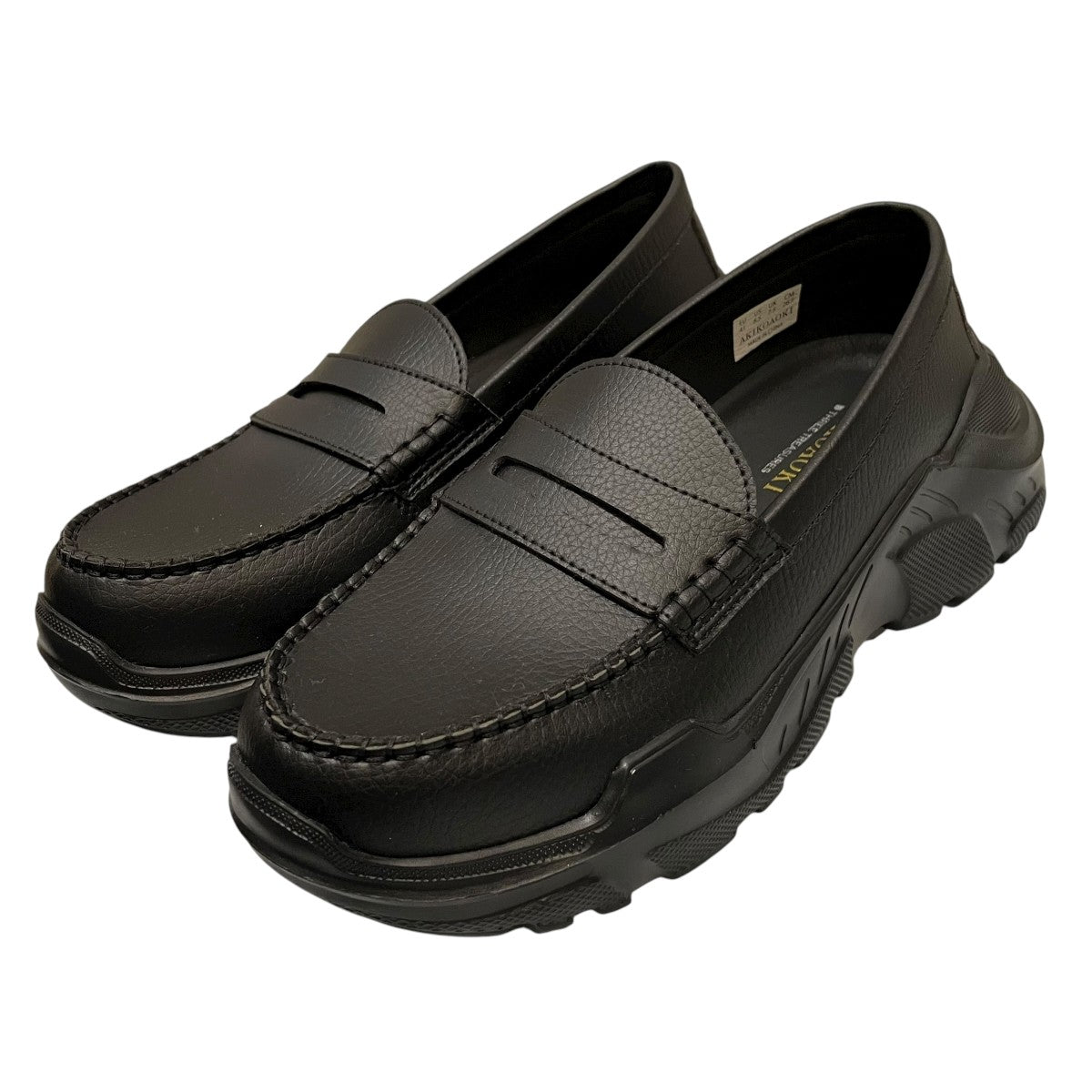 AKIKO AOKI(アキコアオキ) ローファー ブラック サイズ 26.5｜【公式