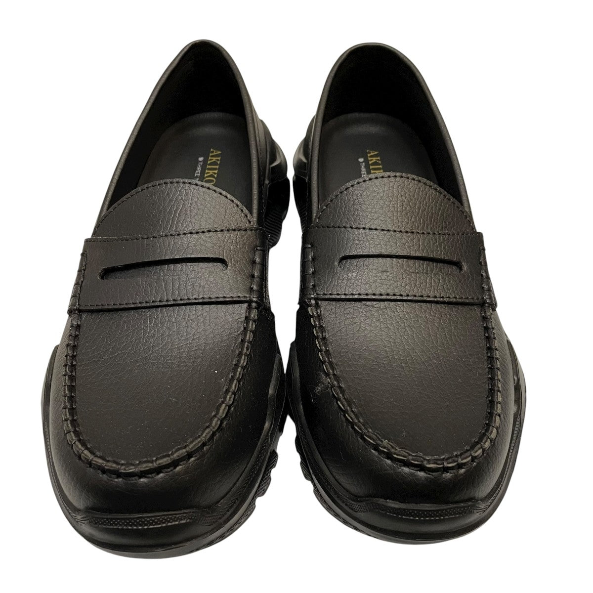 AKIKO AOKI(アキコアオキ) ローファー ブラック サイズ 26.5｜【公式