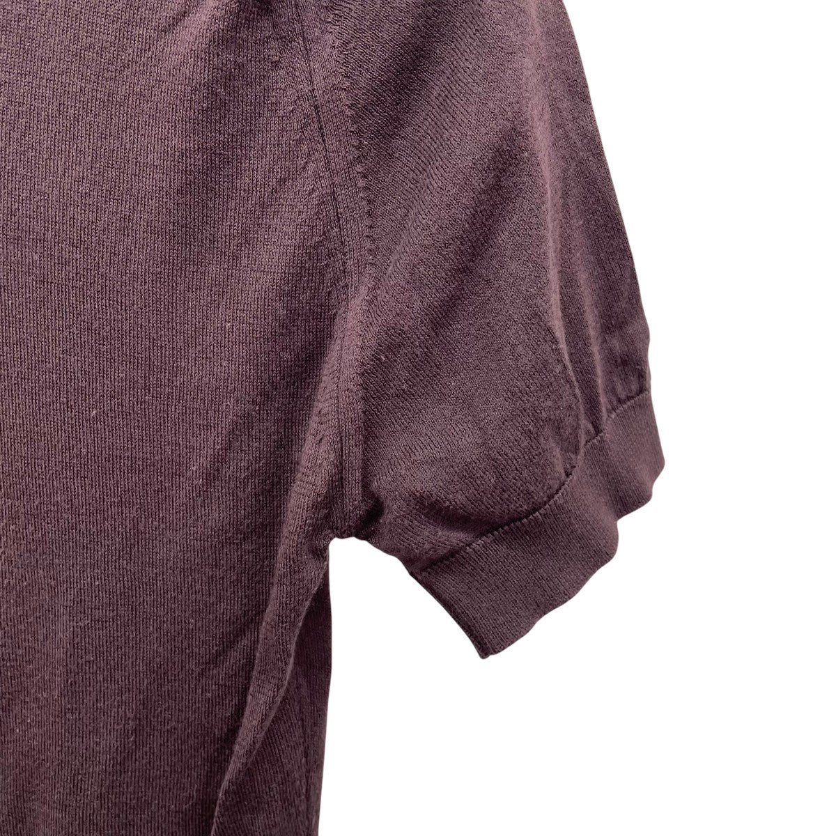 JOHN SMEDLEY 半袖ニット 古着・中古-4枚目のアイテム画像