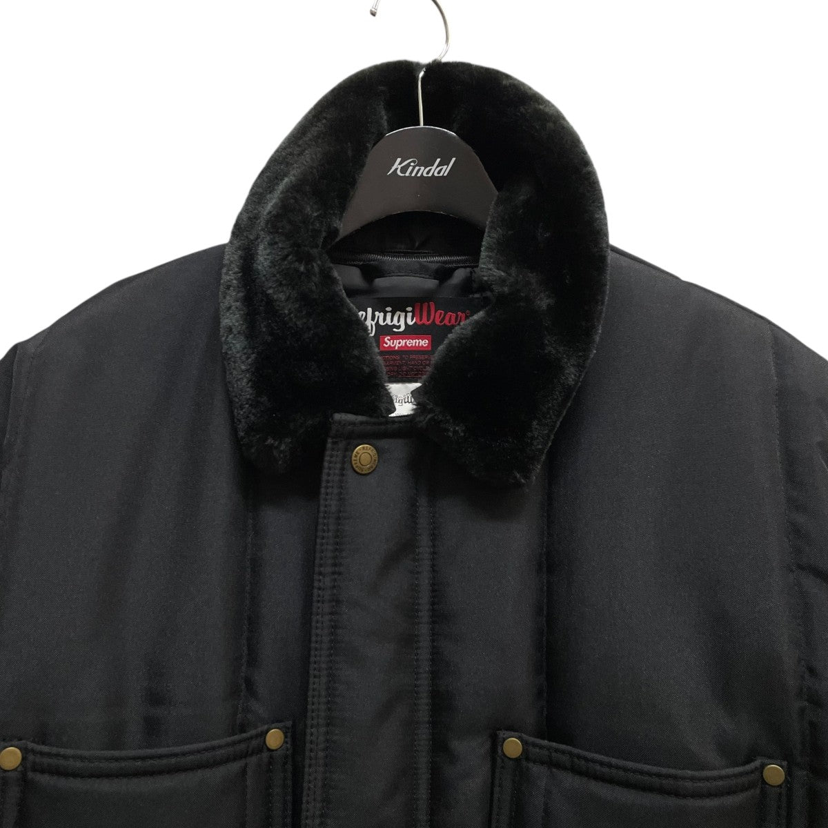 Supreme(シュプリーム) supreme refrigiwear中綿ジャケット ブラック Supreme(シュプリーム) supreme refrigiwear中綿ジャケット ブラック