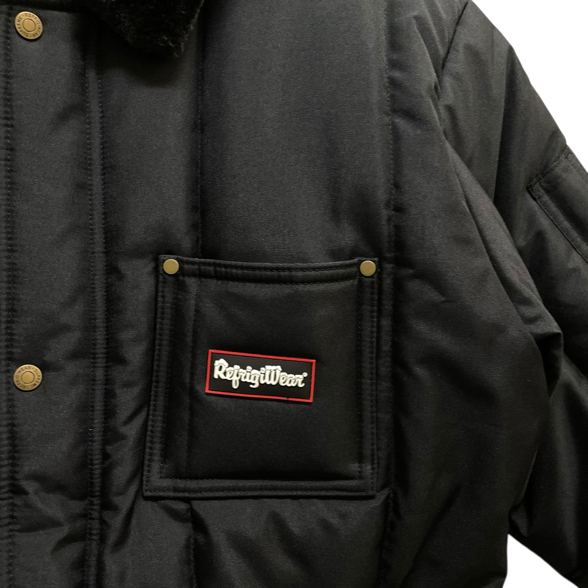 Supreme(シュプリーム) supreme refrigiwear中綿ジャケット ブラック