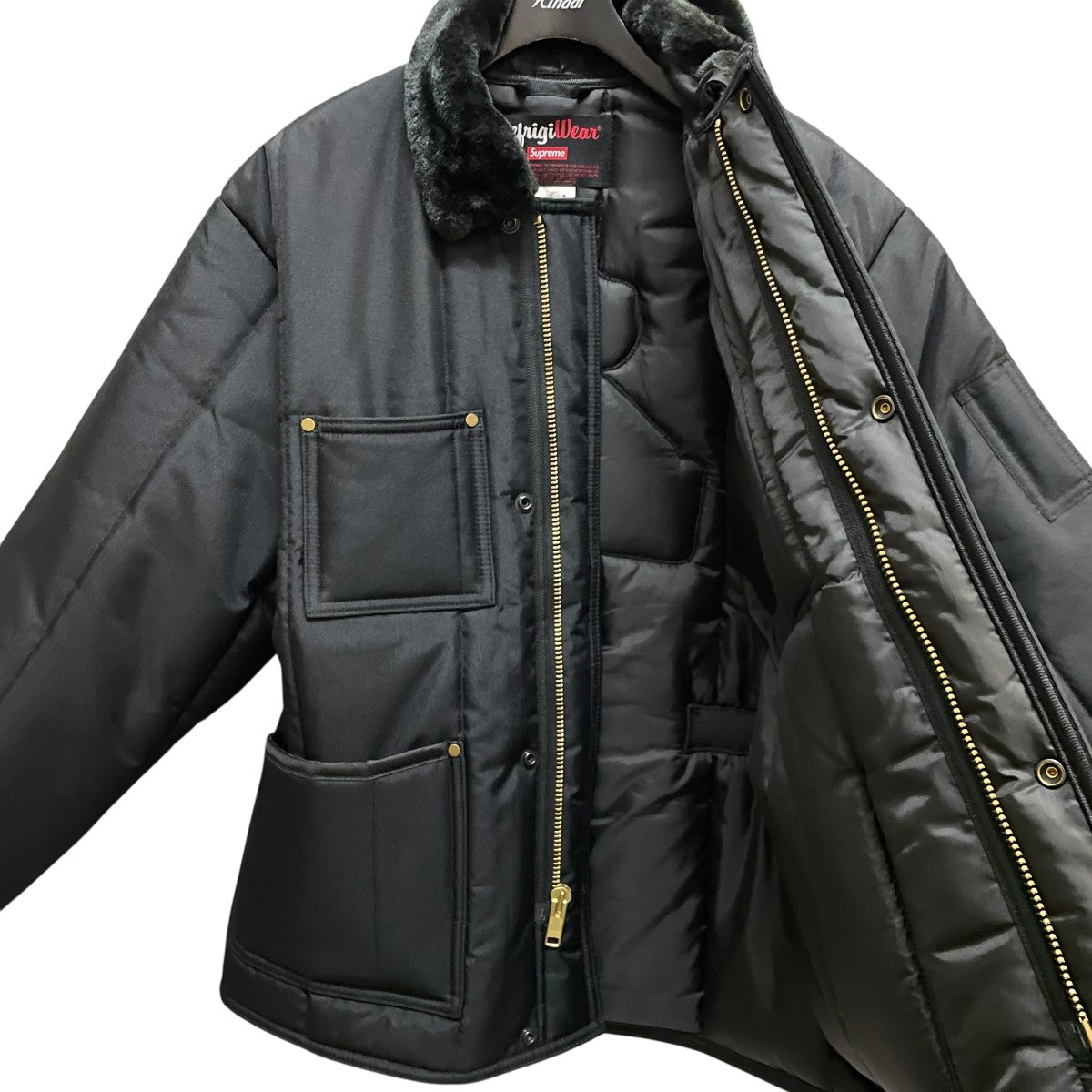 Supreme(シュプリーム) supreme refrigiwear中綿ジャケット ブラック