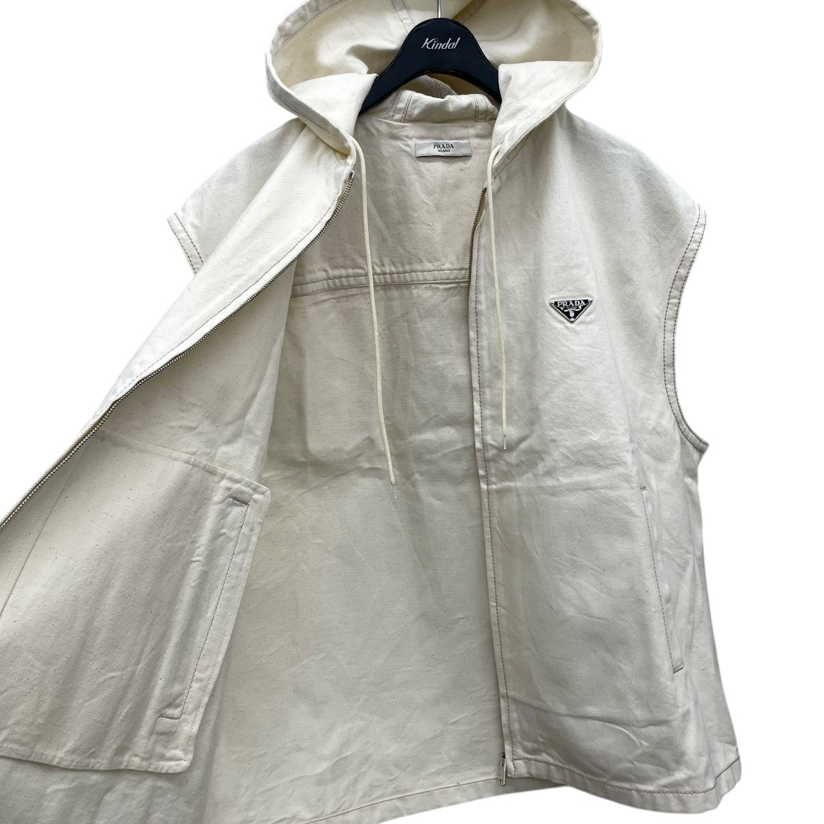 PRADA ベスト 古着・中古-6枚目のアイテム画像