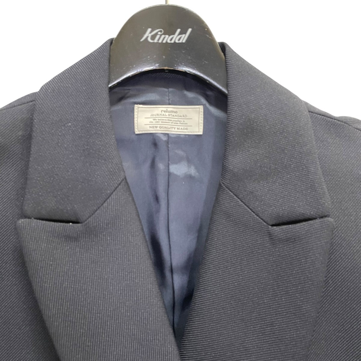 JOURNAL STANDARD relume 23SST／Wギャバネイビージレ23011462703010 古着・中古-3枚目のアイテム画像