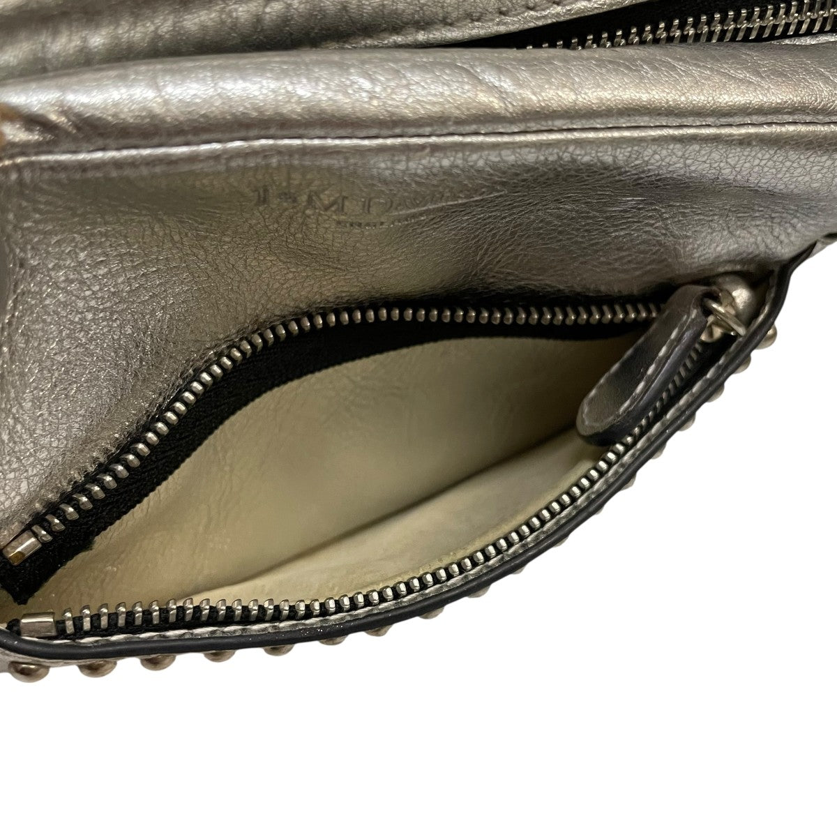J＆M DAVIDSON LIPSTICK POCHETTE WITH STUDSショルダーポーチ