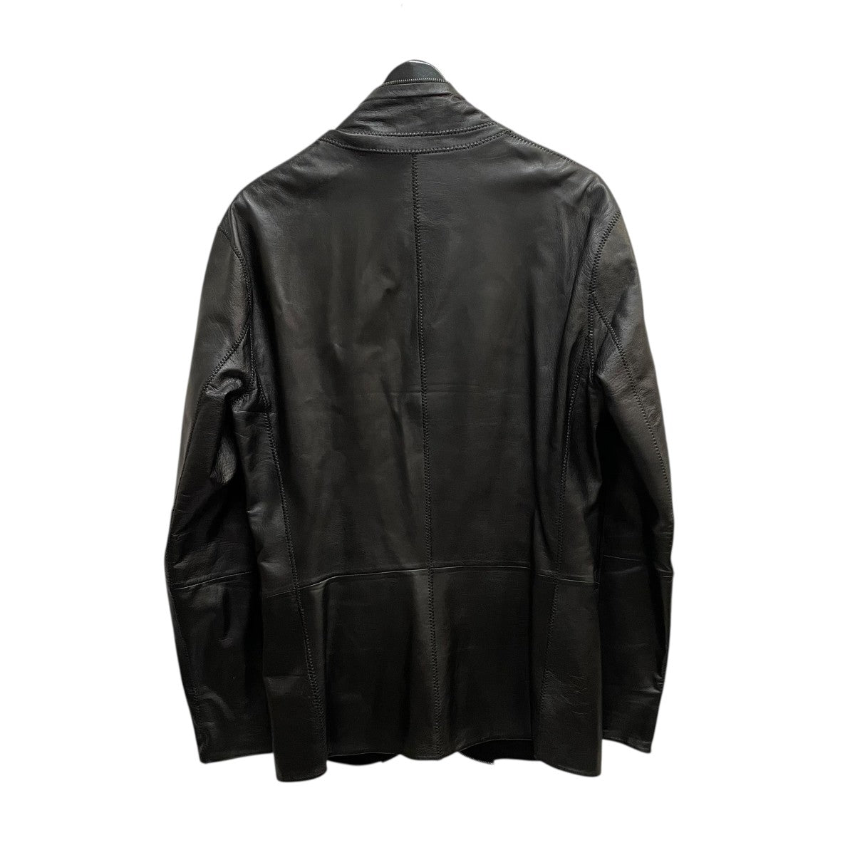 EMPORIO ARMANI(エンポリオアルマーニ) レザージャケット ブラック