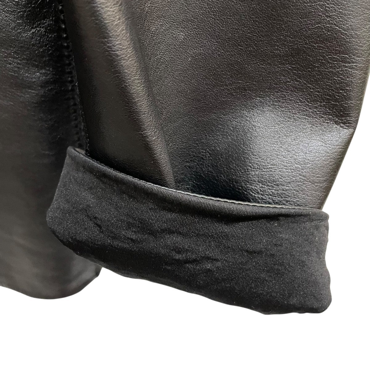 EMPORIO ARMANI(エンポリオアルマーニ) レザージャケット ブラック