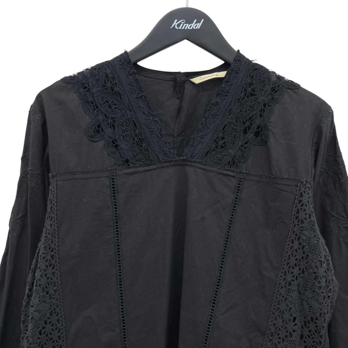 24AW コットンバテンレースブラウス CL406108ER-00