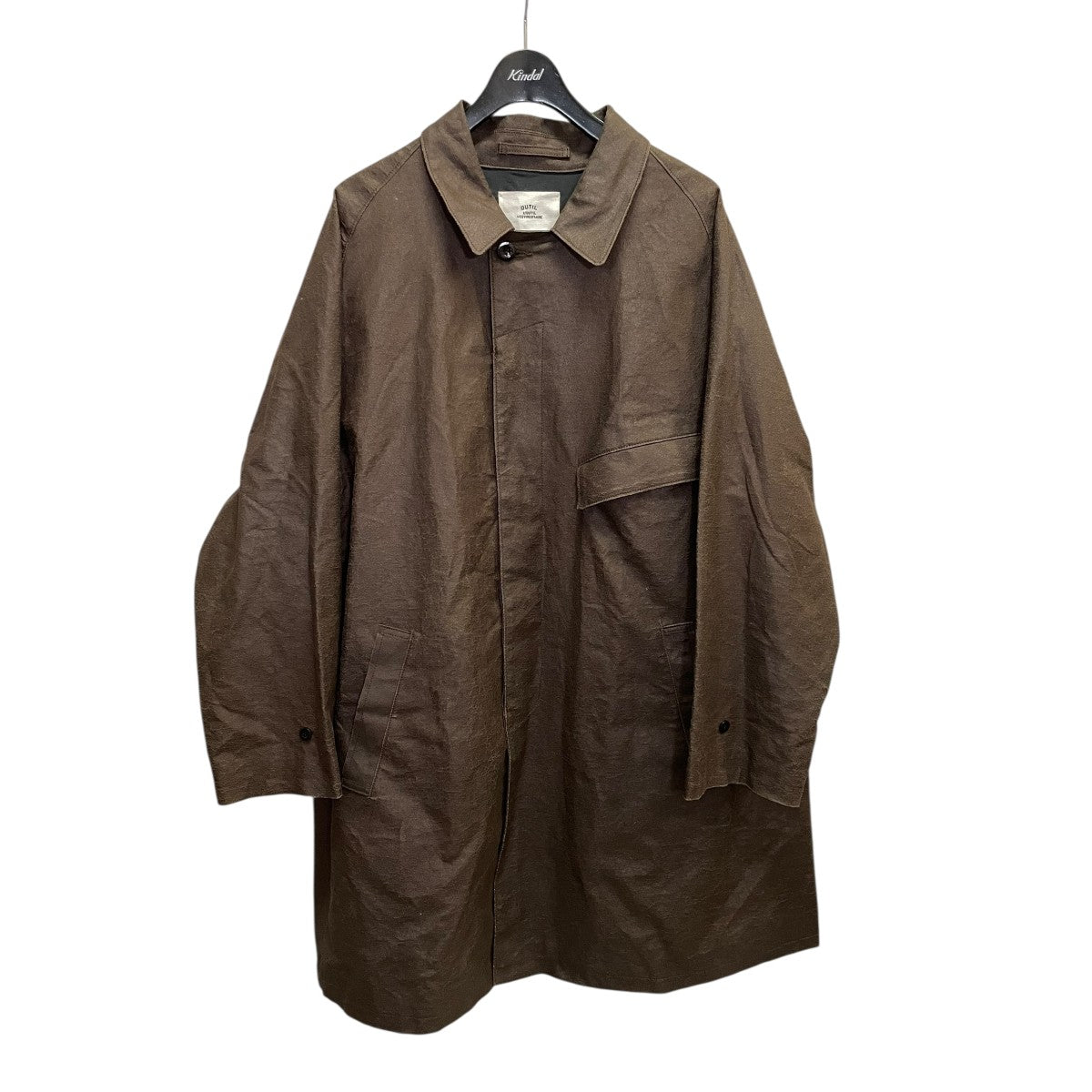 OUTIL(ウティ) MANTEAU AZE リネンフラップポケットジャケット