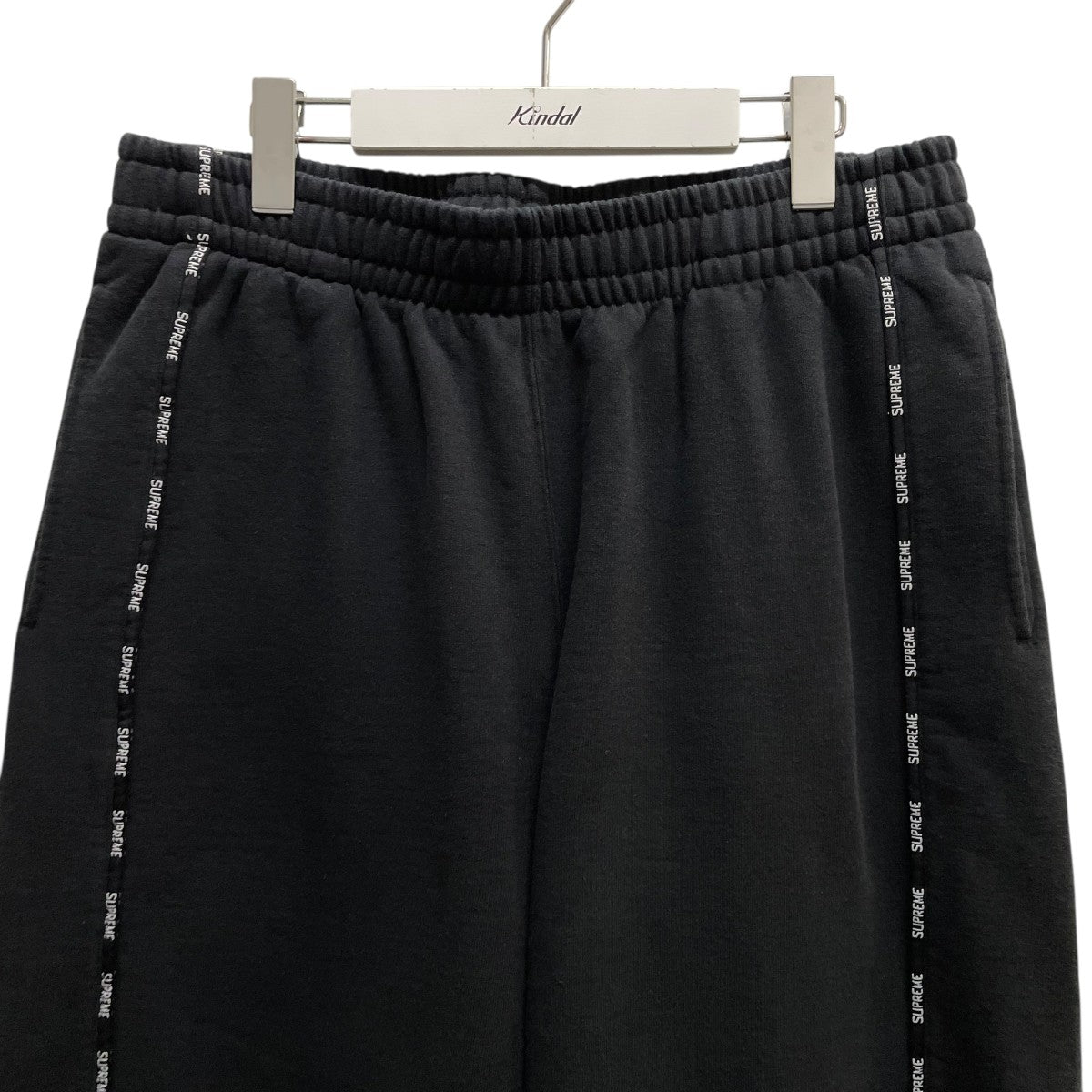 Supreme(シュプリーム) PIPING SWEAT PANTスウェットパンツ ブラック