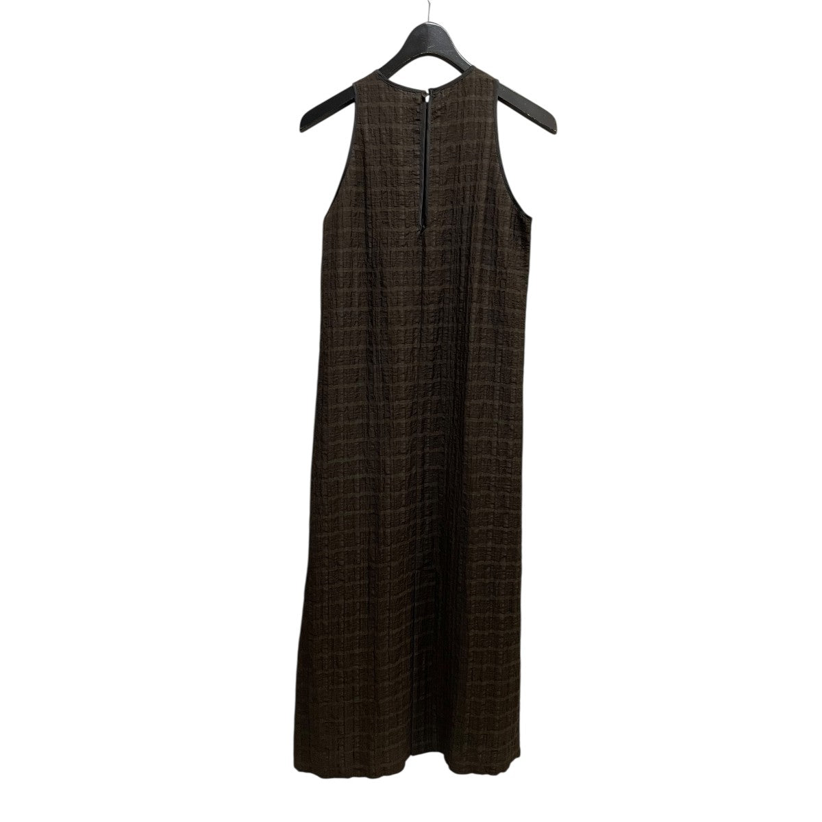 anuke Sheer Check Onepiceノースリーブワンピース62420305 古着・中古-2枚目のアイテム画像