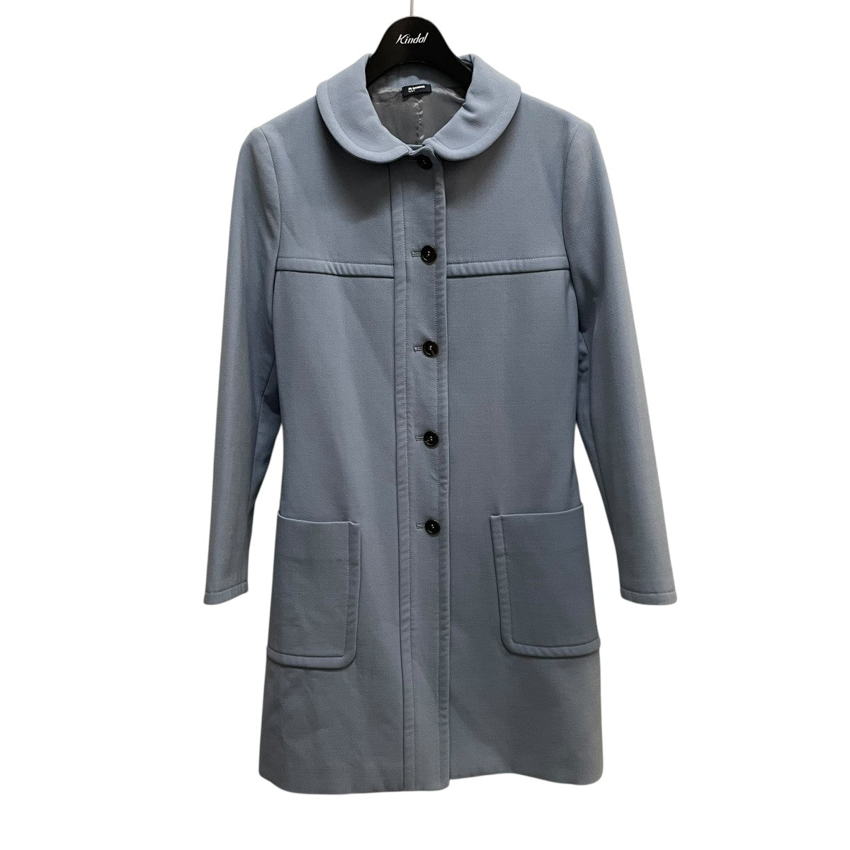 JIL SANDER NAVY(ジルサンダーネイビー) ラウンドカラーロングコート