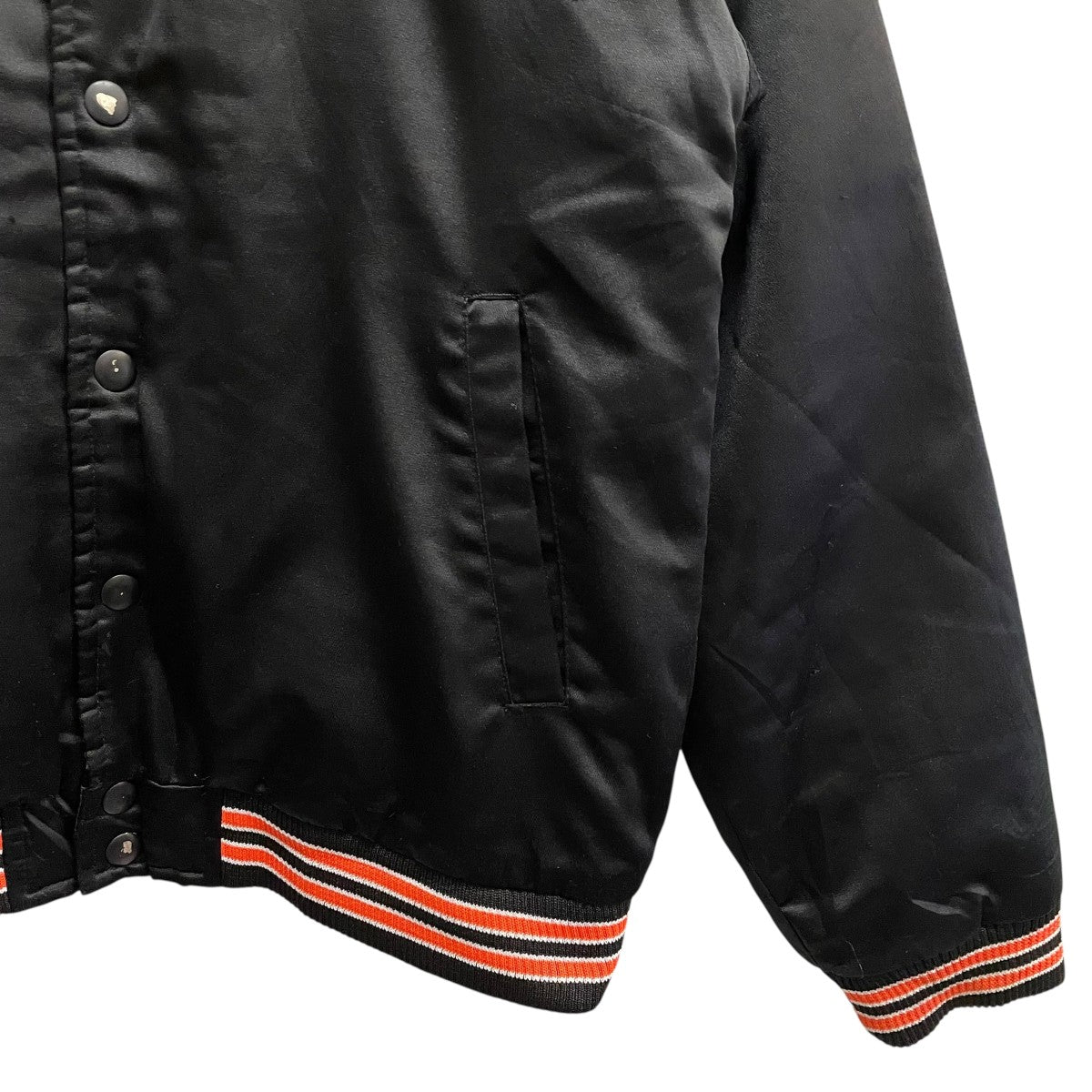 NIKE(ナイキ) スタジャン ブラック×オレンジ サイズ L(16/18