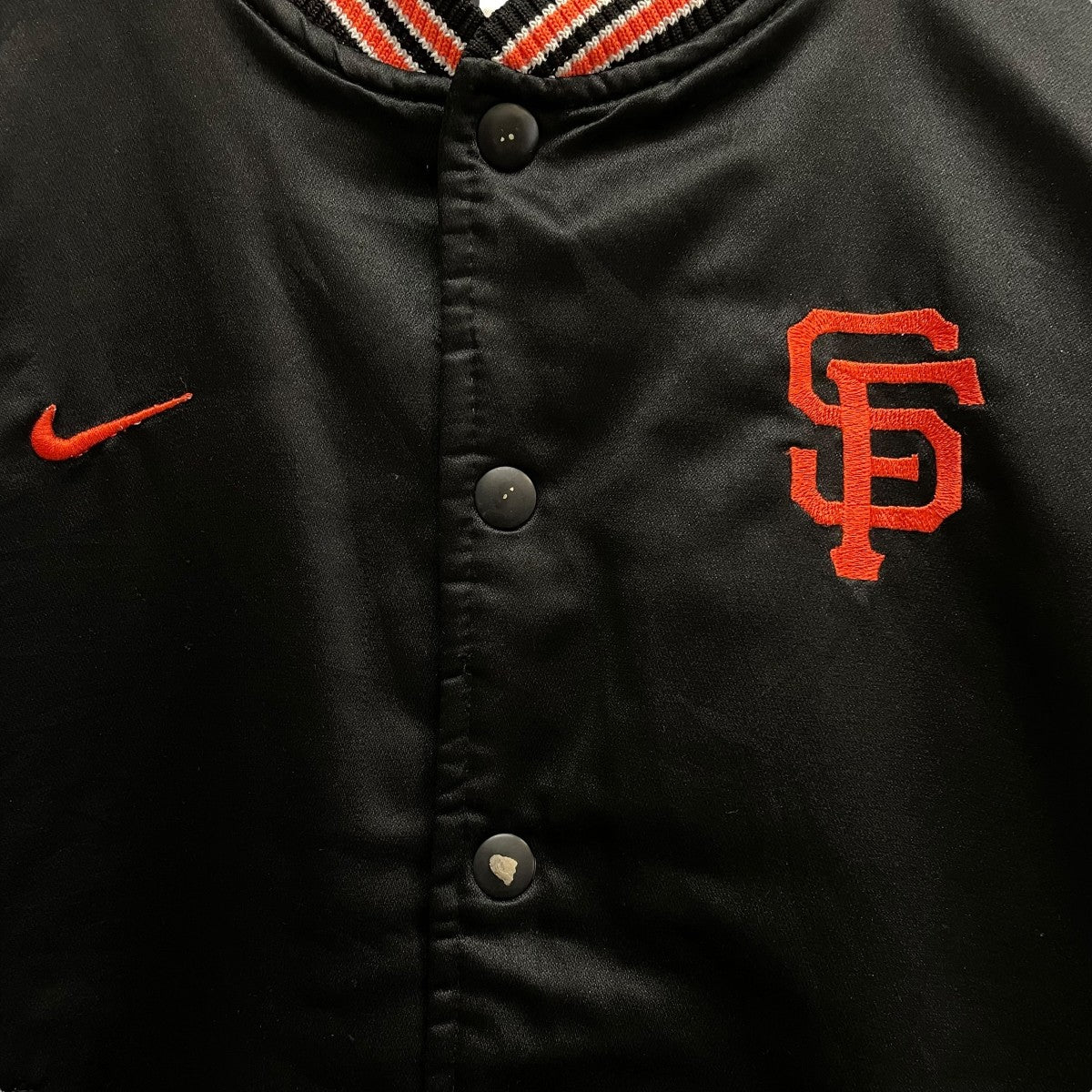 NIKE(ナイキ) スタジャン ブラック×オレンジ サイズ L(16/18