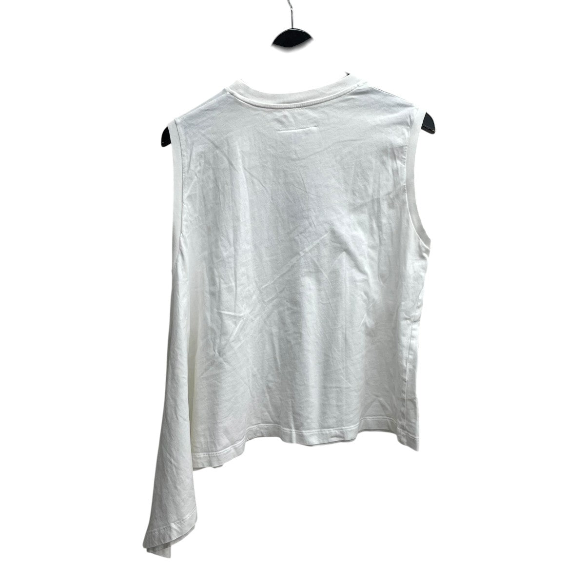 MM6 Maison Margiela アシンメトリーノースリーブカットソーS32NL0038 古着・中古-2枚目のアイテム画像