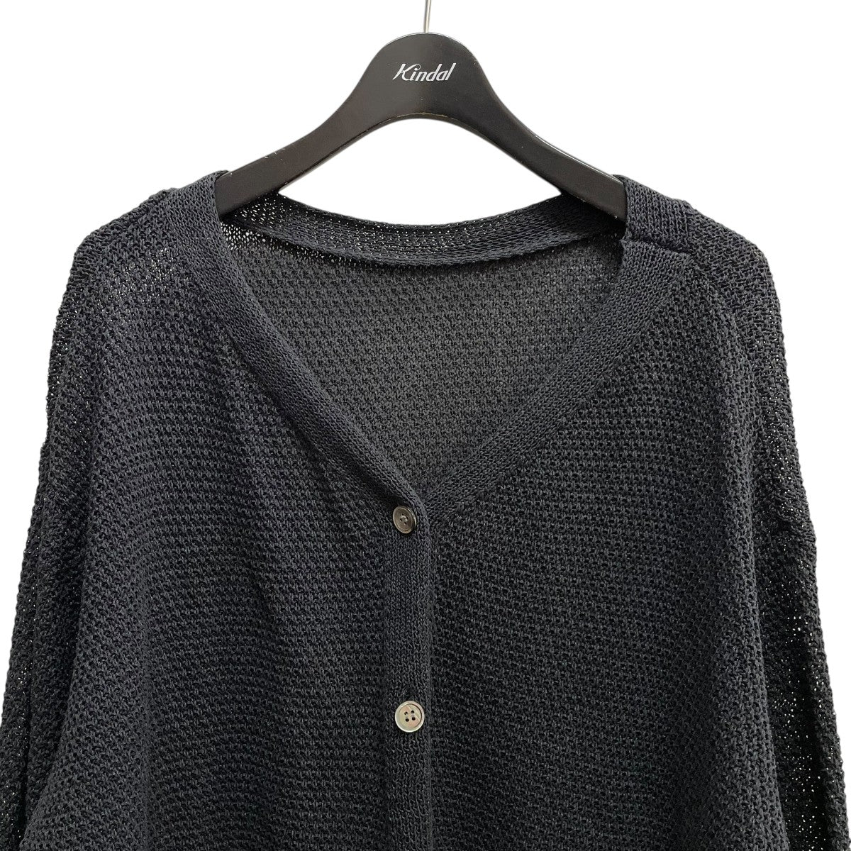 【極美品】フレームワーク 2023SS カノコ2WAY Back開きカーディガン FRAMeWORK（フレームワーク）の「カノコ2WAY Back開き