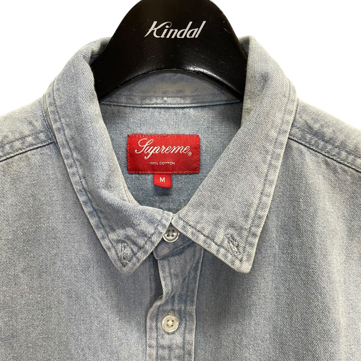 Supreme グラフィックプリント デニムシャツ M Supreme グラフィックプリント デニムシャツ M Supreme