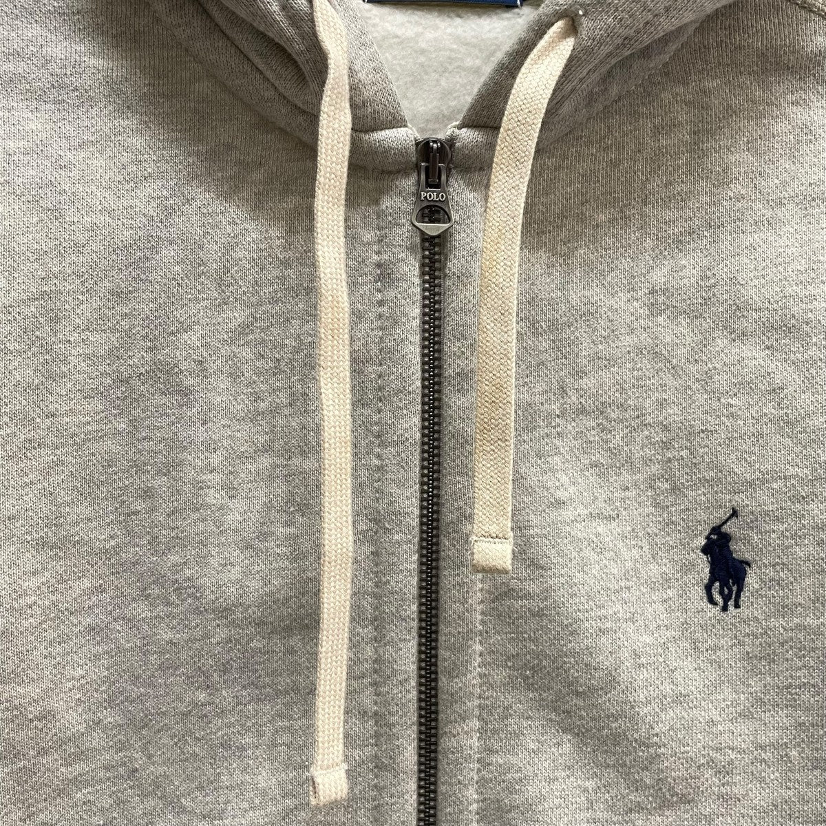 POLO RALPH LAUREN(ポロラルフローレン) ジップパーカー グレー サイズ