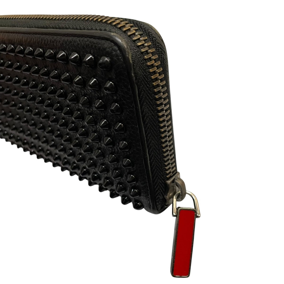 Christian Louboutin 長財布 ブラック Christian Louboutin クリスチャンルブタン ラウンドファスナー