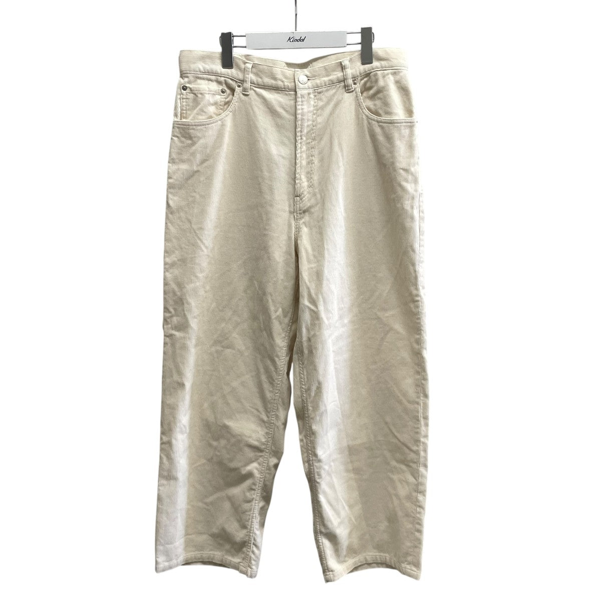 everyone(エブリワン) wide straight corduroy trousersコーデュロイ