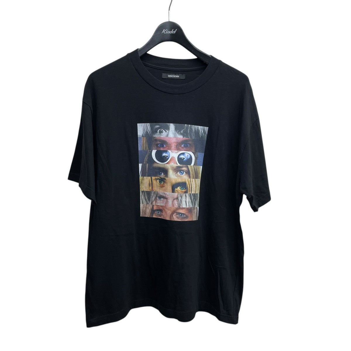 MINEDENIM Eye Print Crewneck T-SH半袖カットソーMND-25SSKDC-99-L2 古着・中古-1枚目のアイテム画像