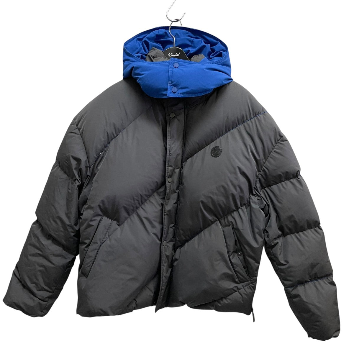 【値下げ中！】adererror ダウン ZARA×ADER error ダウンジャケット グレー×ブルー サイズ M｜【公式