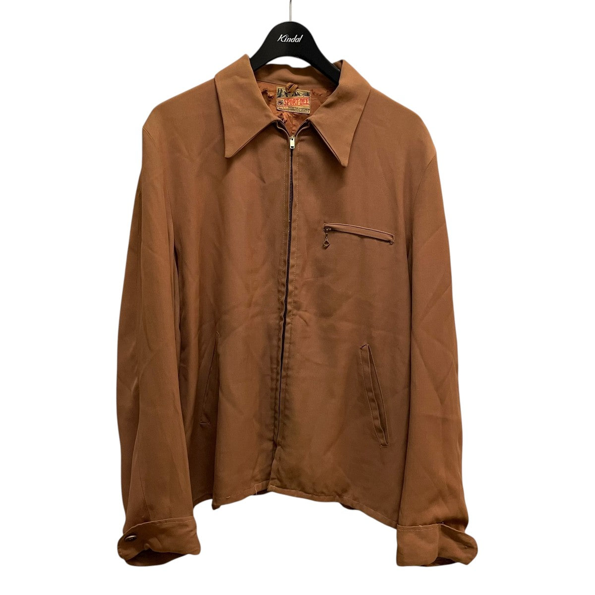 USA製 CONMAR ZIP レーヨンギャバ 50’s〜60’sブルゾン