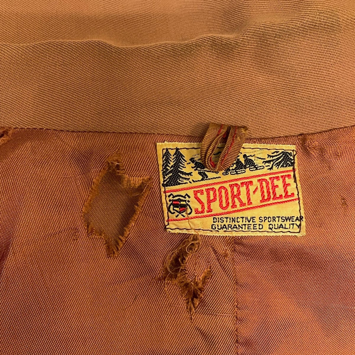 USA製 CONMAR ZIP レーヨンギャバ 50’s〜60’sブルゾン