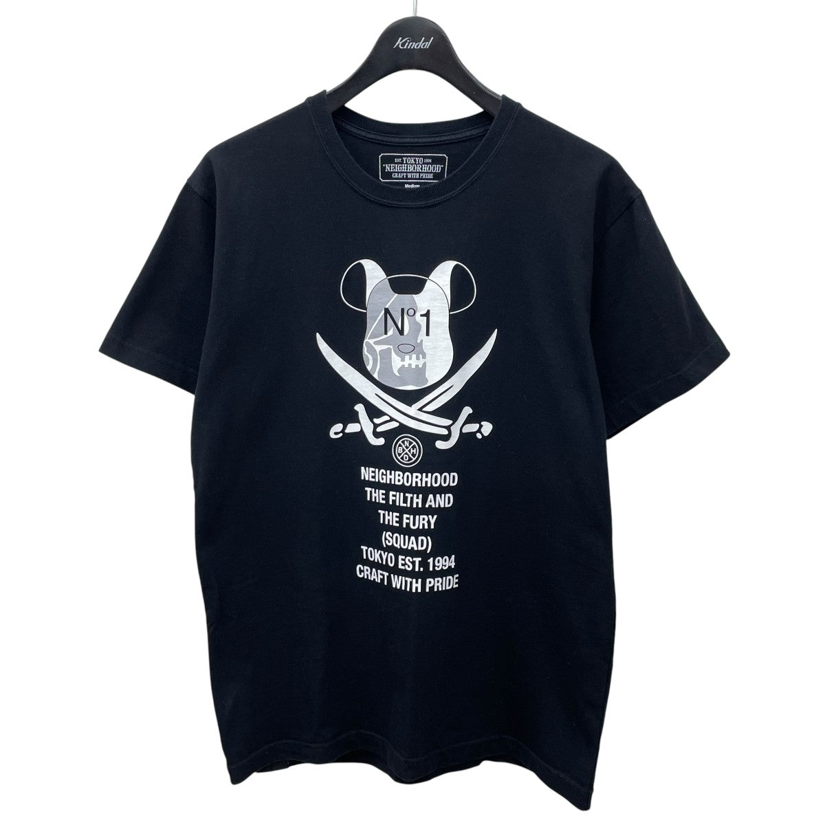 NEIGHBORHOOD×MEDICOM TOY 半袖カットソー 古着・中古-1枚目のアイテム画像