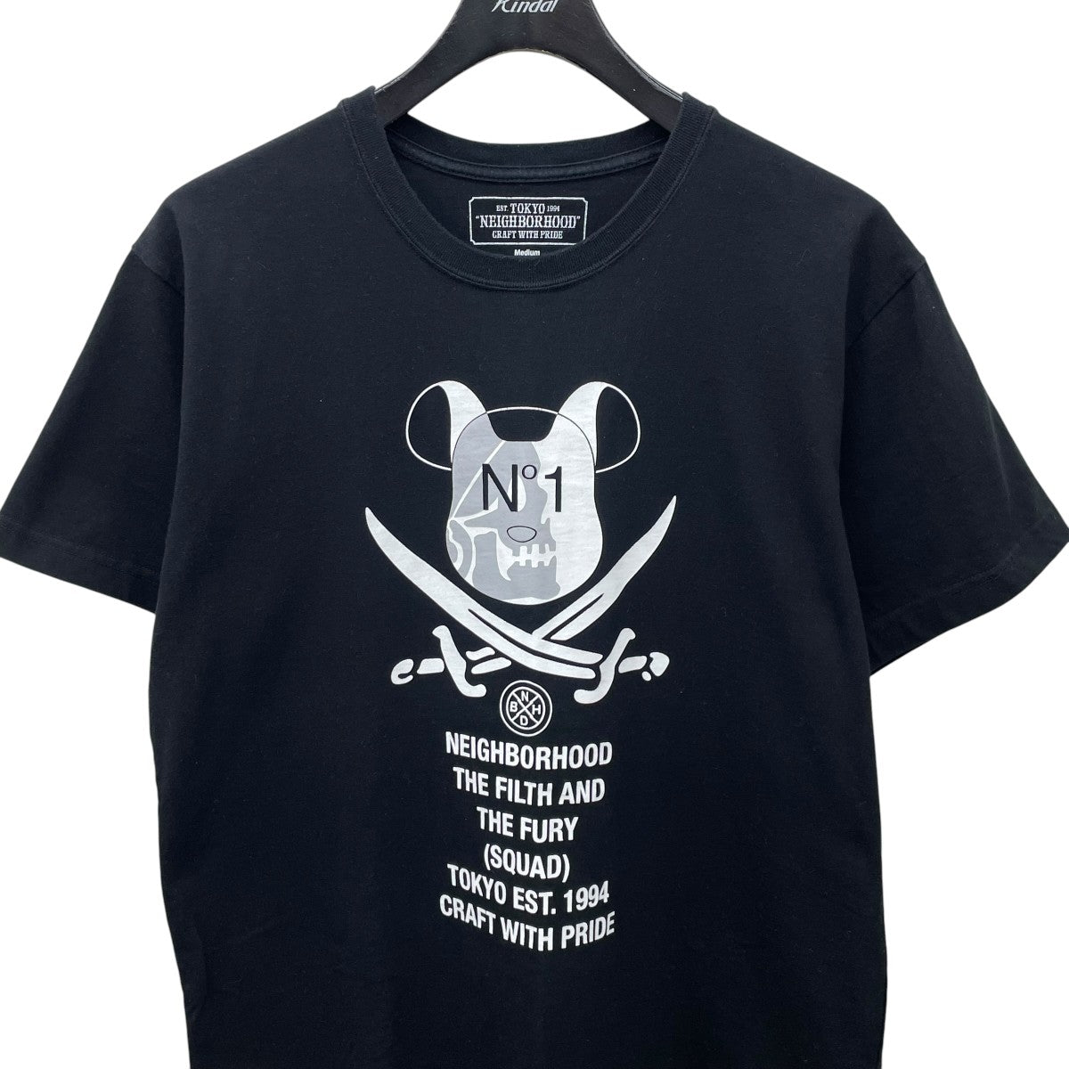NEIGHBORHOOD×MEDICOM TOY 半袖カットソー 古着・中古-3枚目のアイテム画像