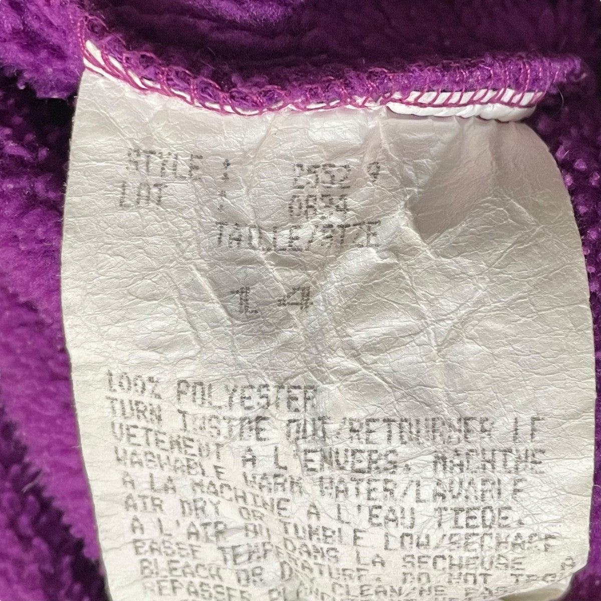 フリースジャケット