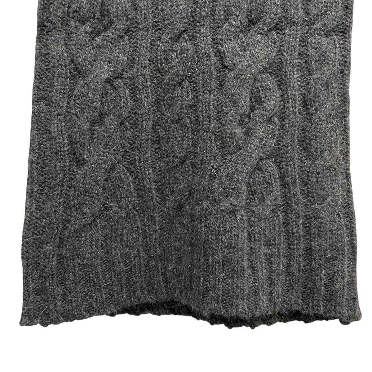 YOHJI YAMAMOTO(ヨウジヤマモト) ネックウォーマー グレー サイズ 2