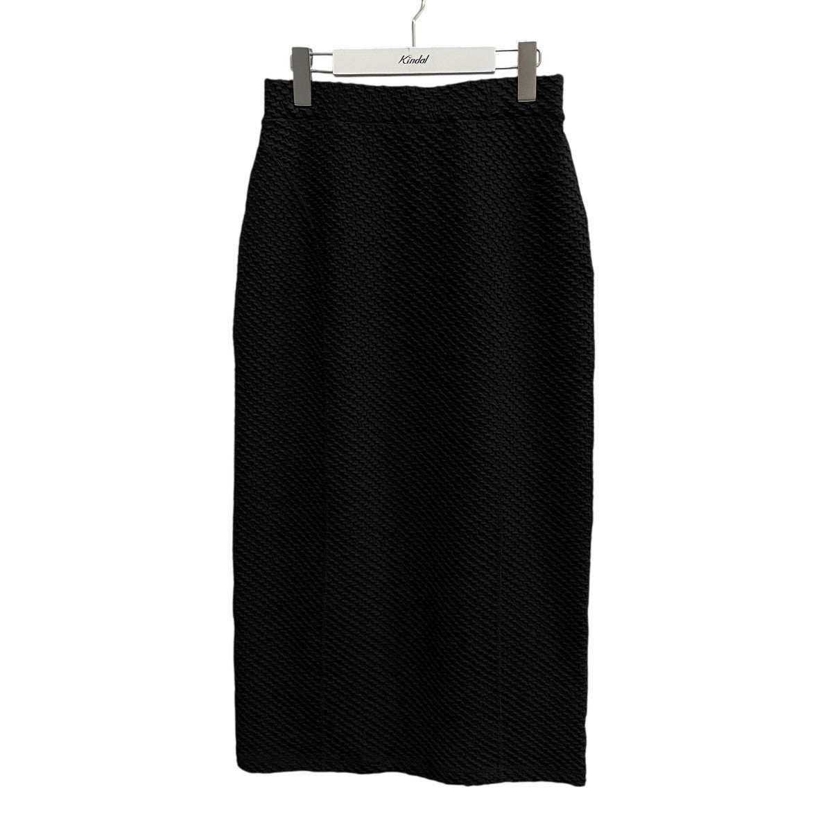 mame kurogouchi Shirring Jersey Jacquard Pencil Skirt MM25FW-JS042 古着・中古-1枚目のアイテム画像