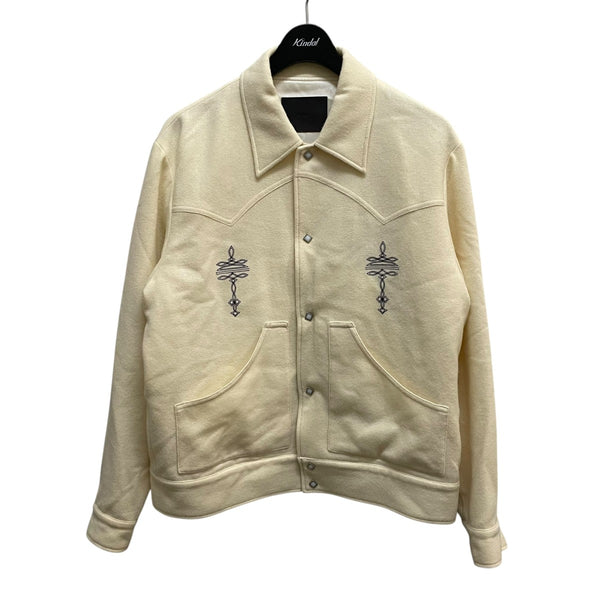 The Letters フライトジャケット The Letters(ザレターズ) ジャケットLFBB-J0007 LFBB-J0007 アイボリー