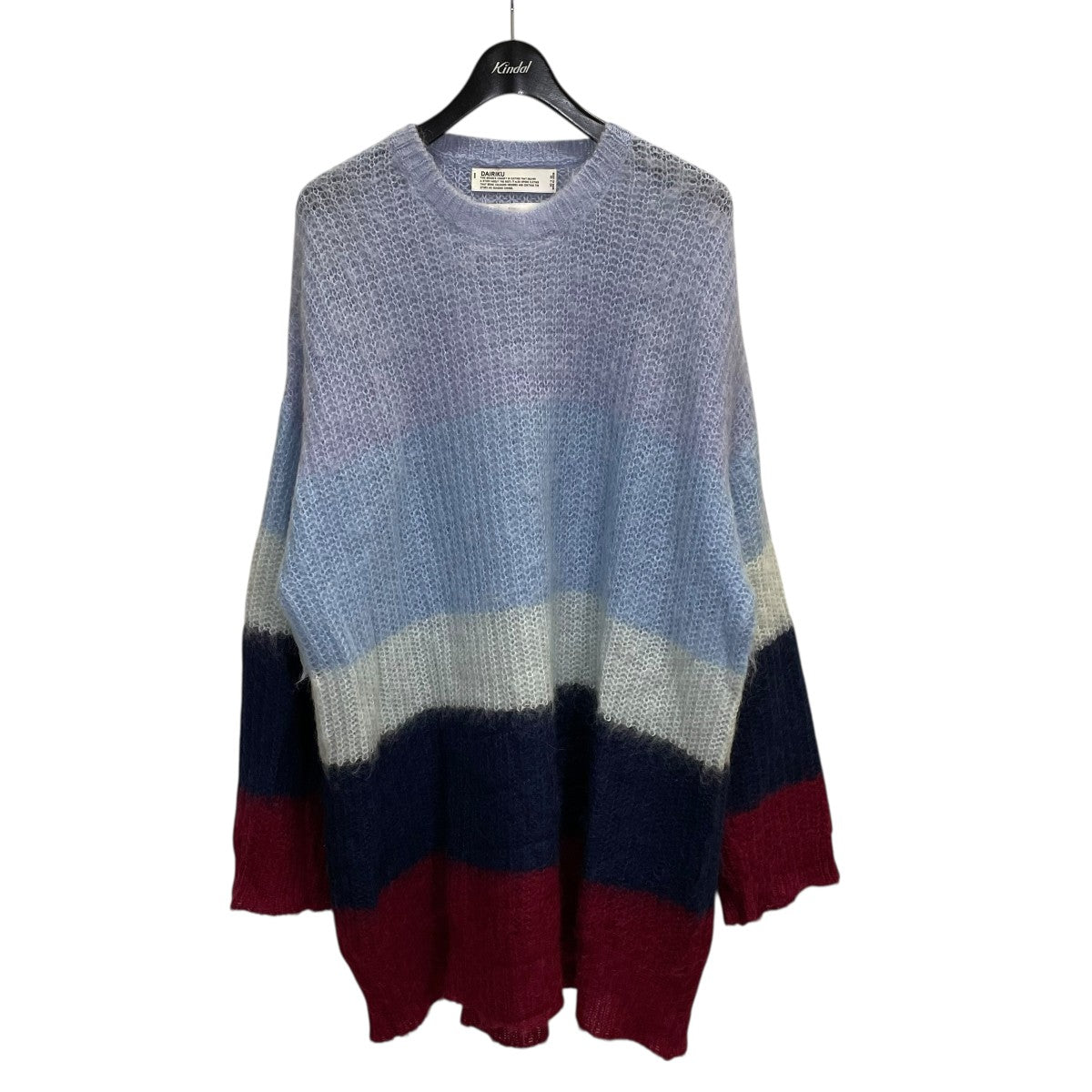 NANA Mohair Border Knitニット22SS K-3