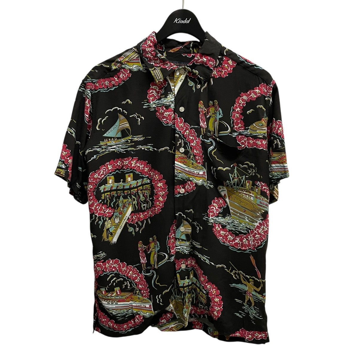 reyn spooner アロハシャツ 古着・中古-1枚目のアイテム画像