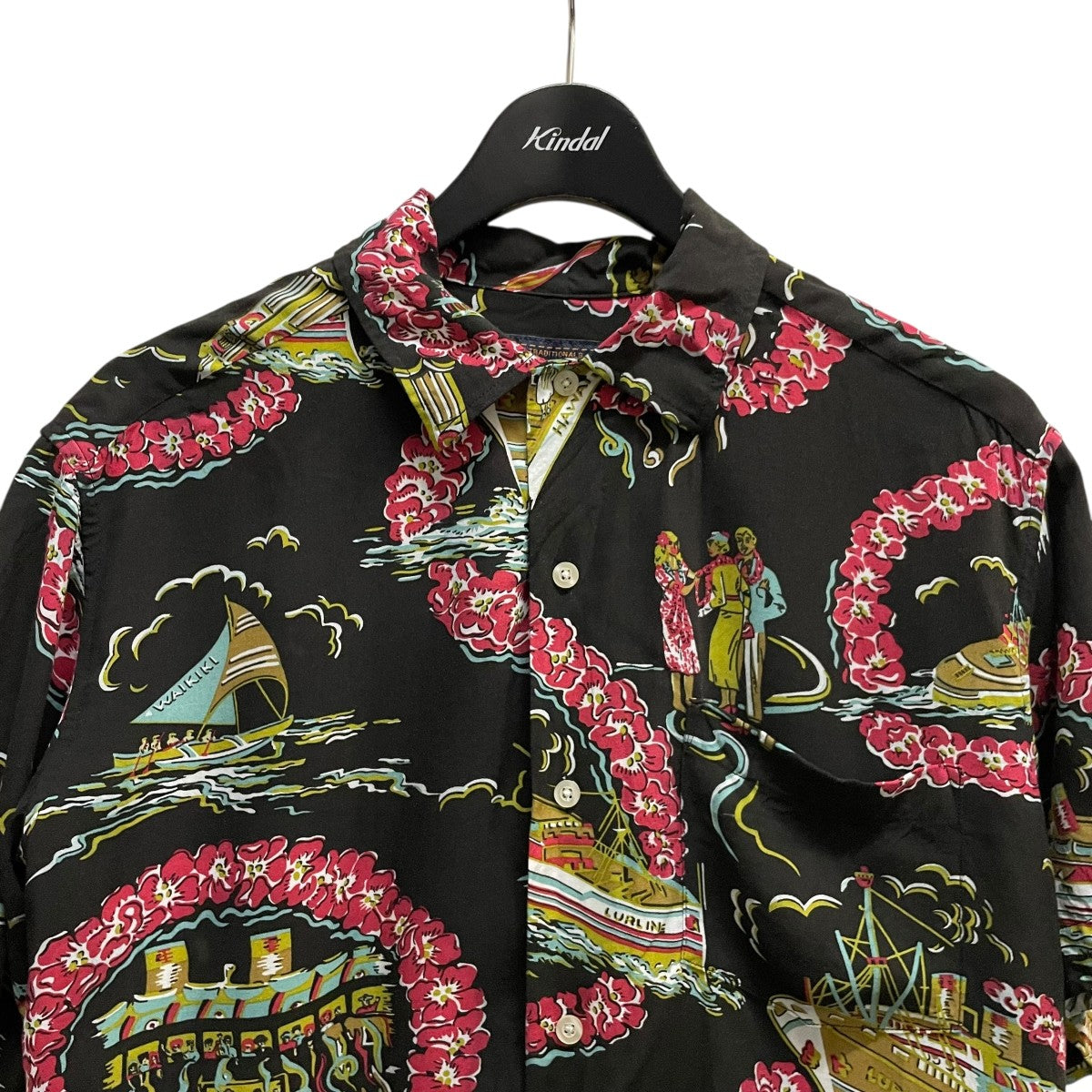 reyn spooner アロハシャツ 古着・中古-3枚目のアイテム画像