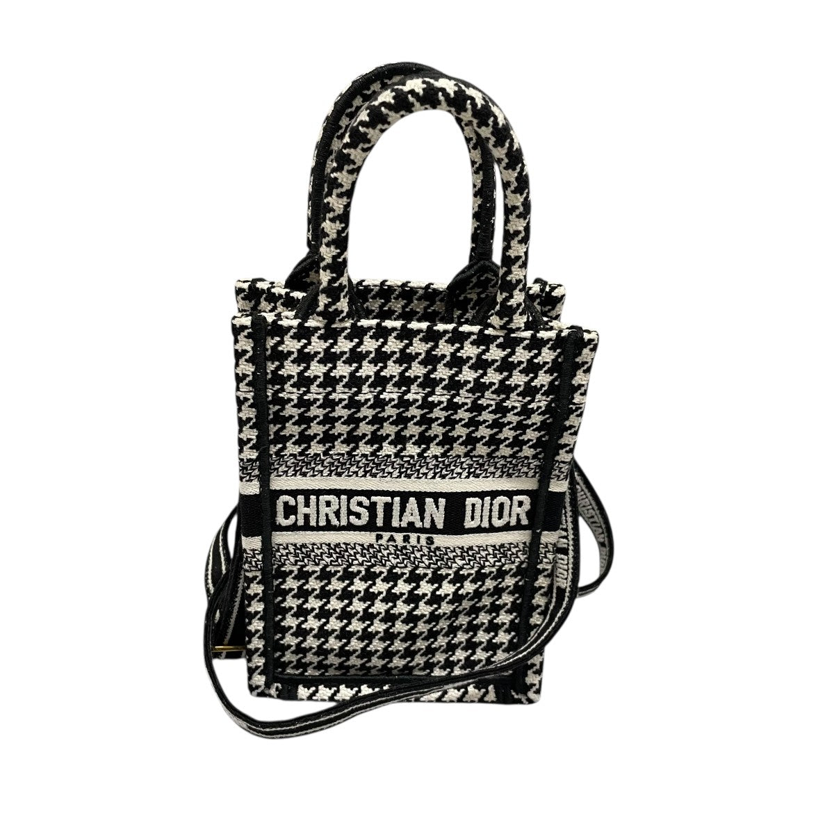 Christian Dior BOOK TOTE ミニフォンショルダーバッグ 古着・中古-1枚目のアイテム画像