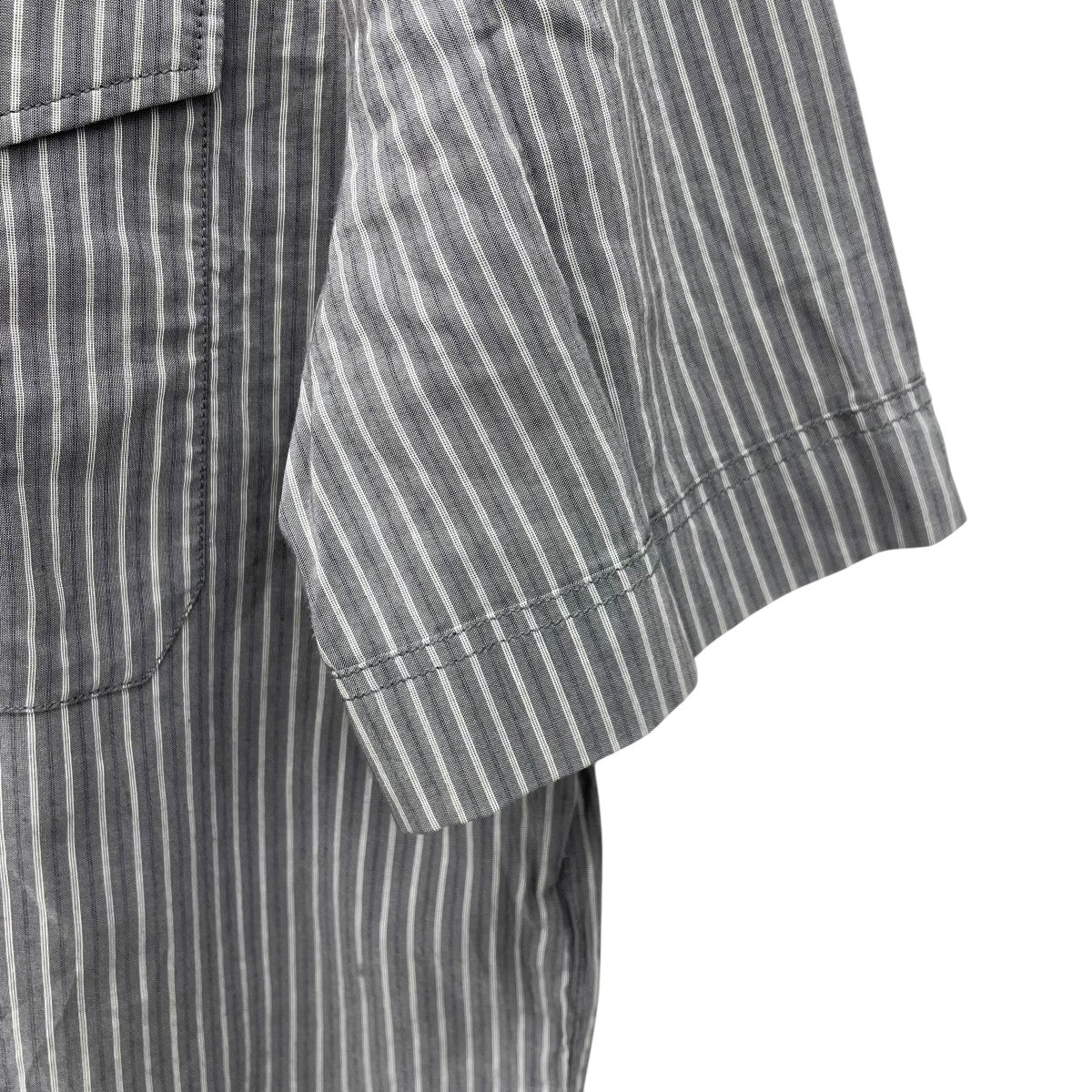 ACNE STUDIOS 半袖ストライププルオーバーシャツFN-WN-BLOU000492 古着・中古-4枚目のアイテム画像